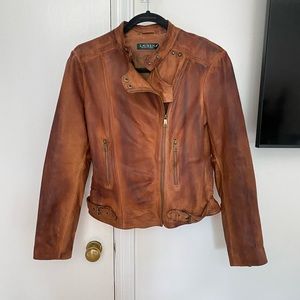 Ralph Lauren  leather jacket